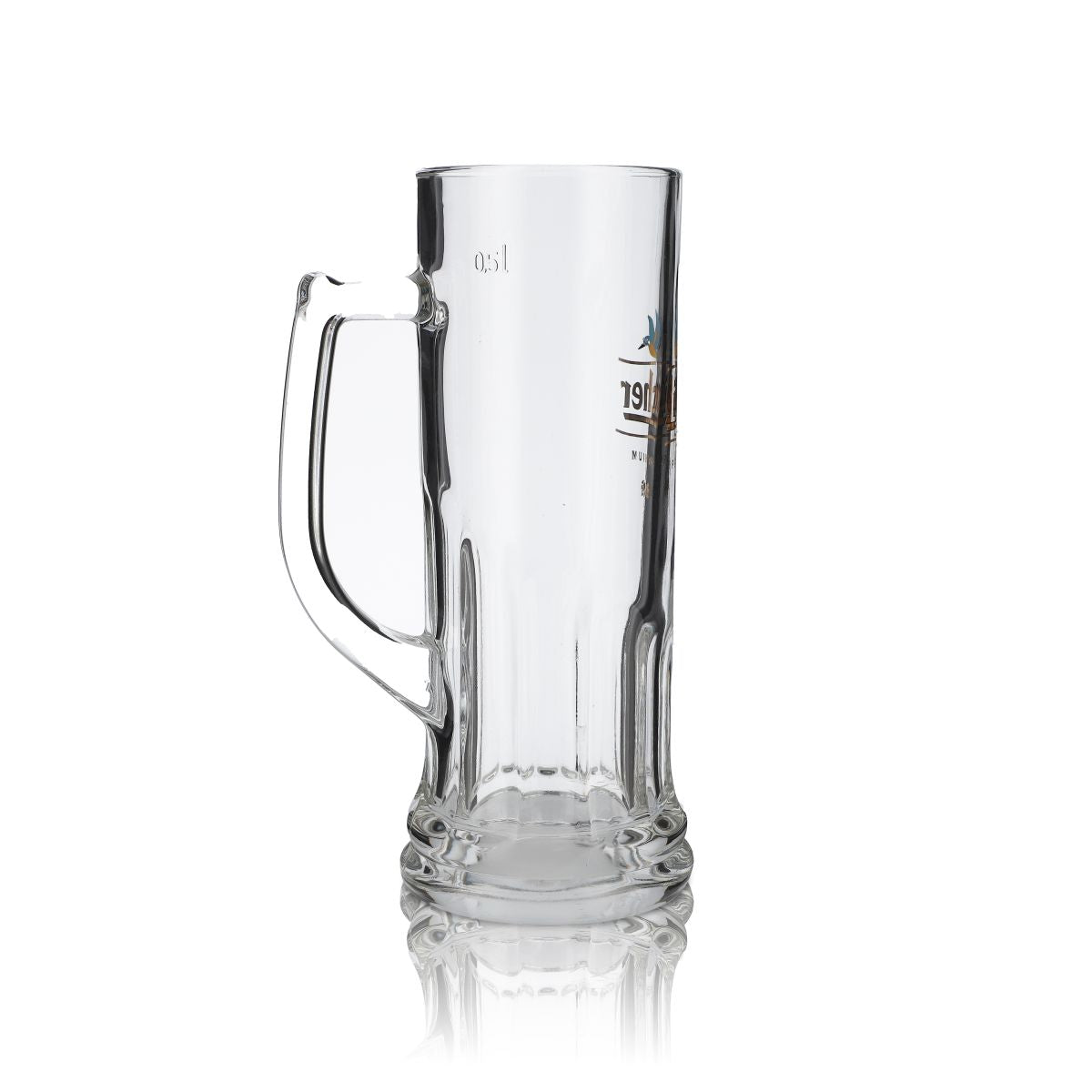 6x Licher Bier Glas 0,5l Gläser Krug Bierglas Humpen Exlusive Seidel Vogel – Ansicht 4