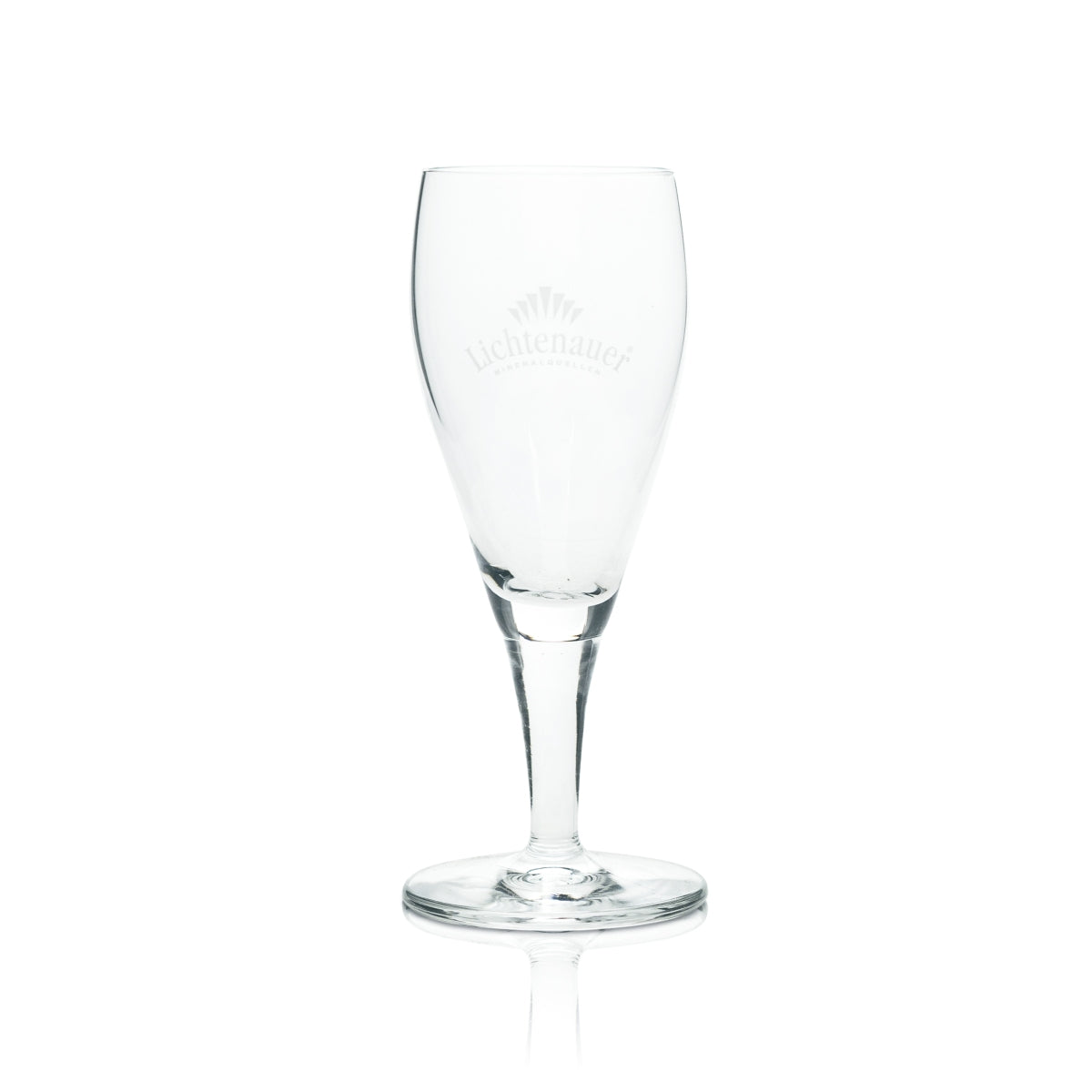 6x Lichtenauer Wasser Glas Tulpe 0,1l Gastro Mineral Gläser Pokal Restaurant – Ansicht 2