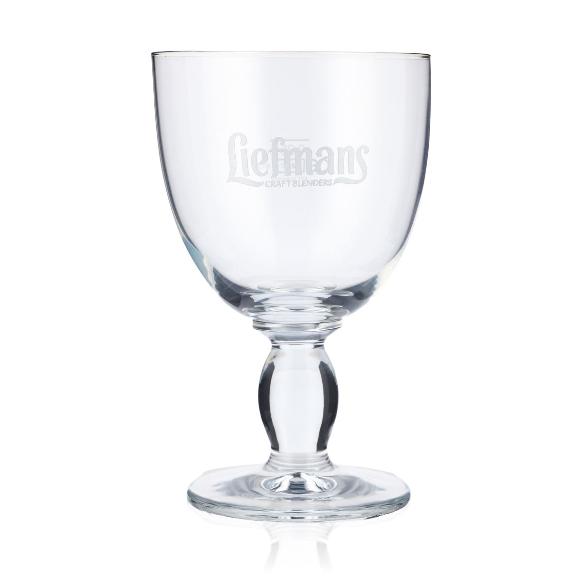 6x Liefmans Bier Glas 0,25l Pokal Biergläser Kelch Schale Weißes Logo – Ansicht 2