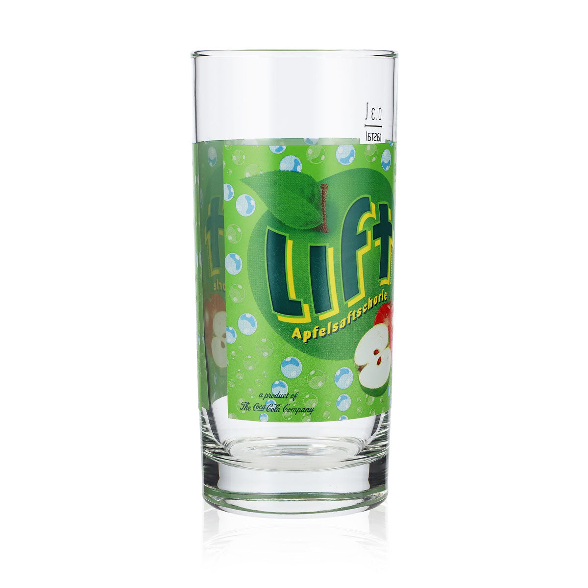 6x Lift Saft Glas 0,3l Becher Gläser Limogläser Grün Apfelsaftschorle Rastal – Ansicht 5