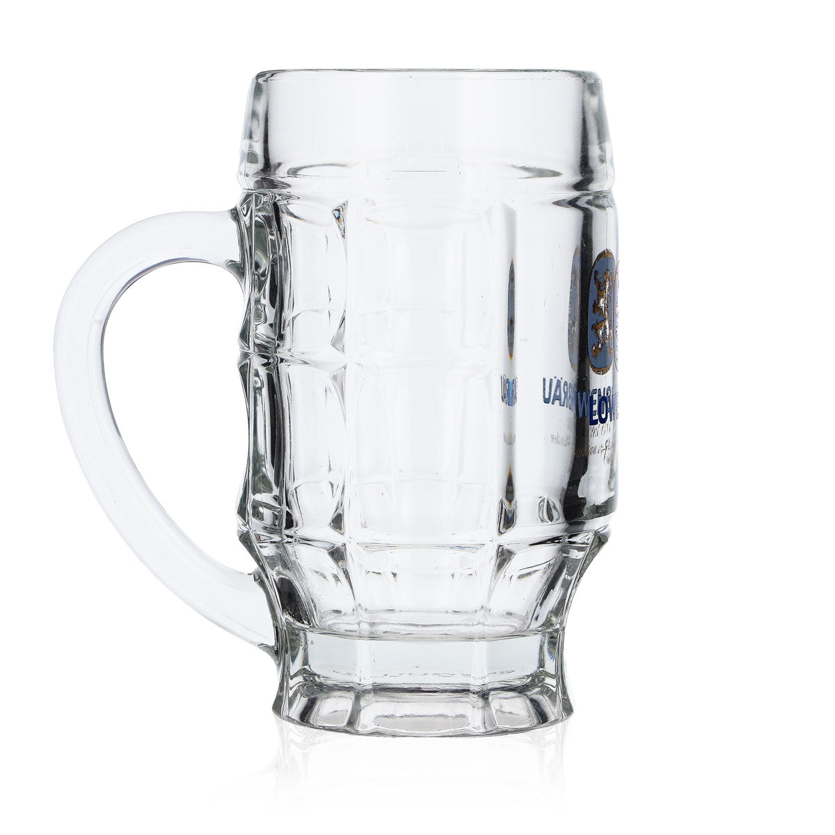 6x Löwenbräu Bier Glas Biergläser Seidel 0,3l Krug Straßburg – Ansicht 4