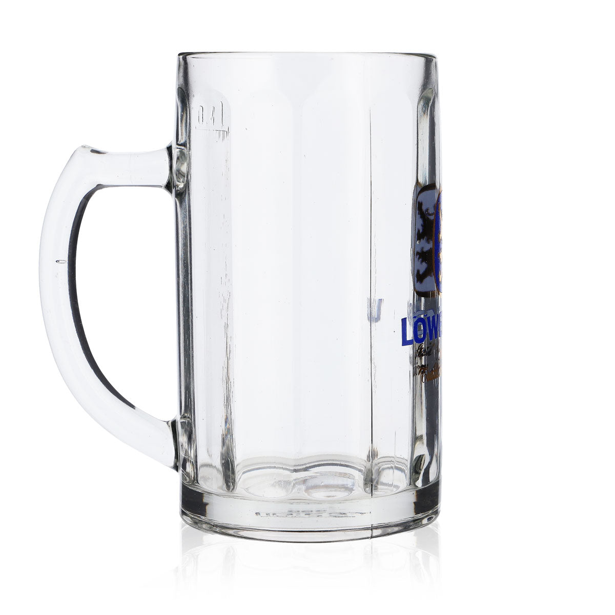 6x Löwenbräu Bier Glas Gläser 0,4l Krug Seidel Humpen Moldau B-Ware – Ansicht 4