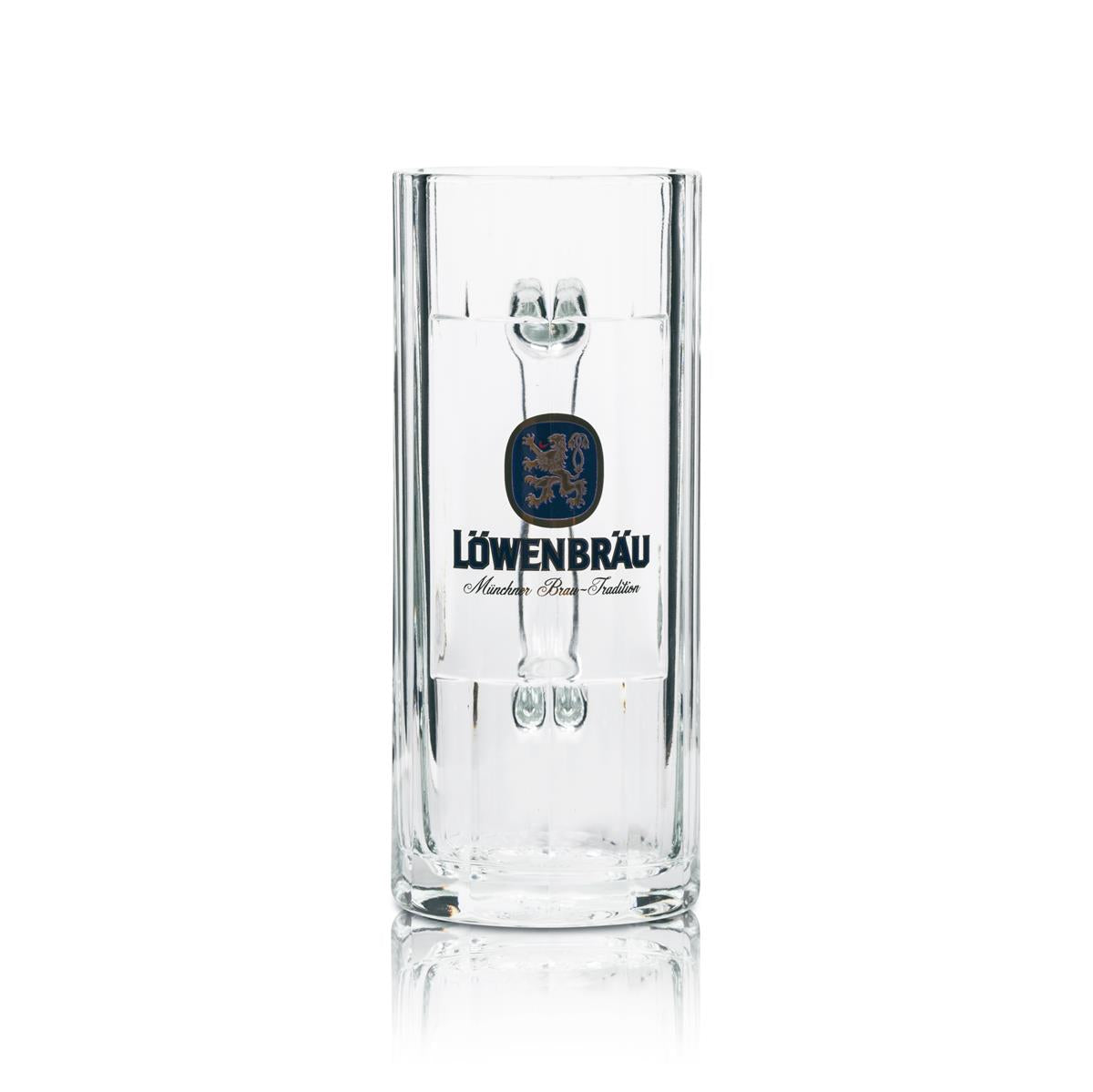 6x Löwenbräu Bier Glas Krug 0,3l – Ansicht 2