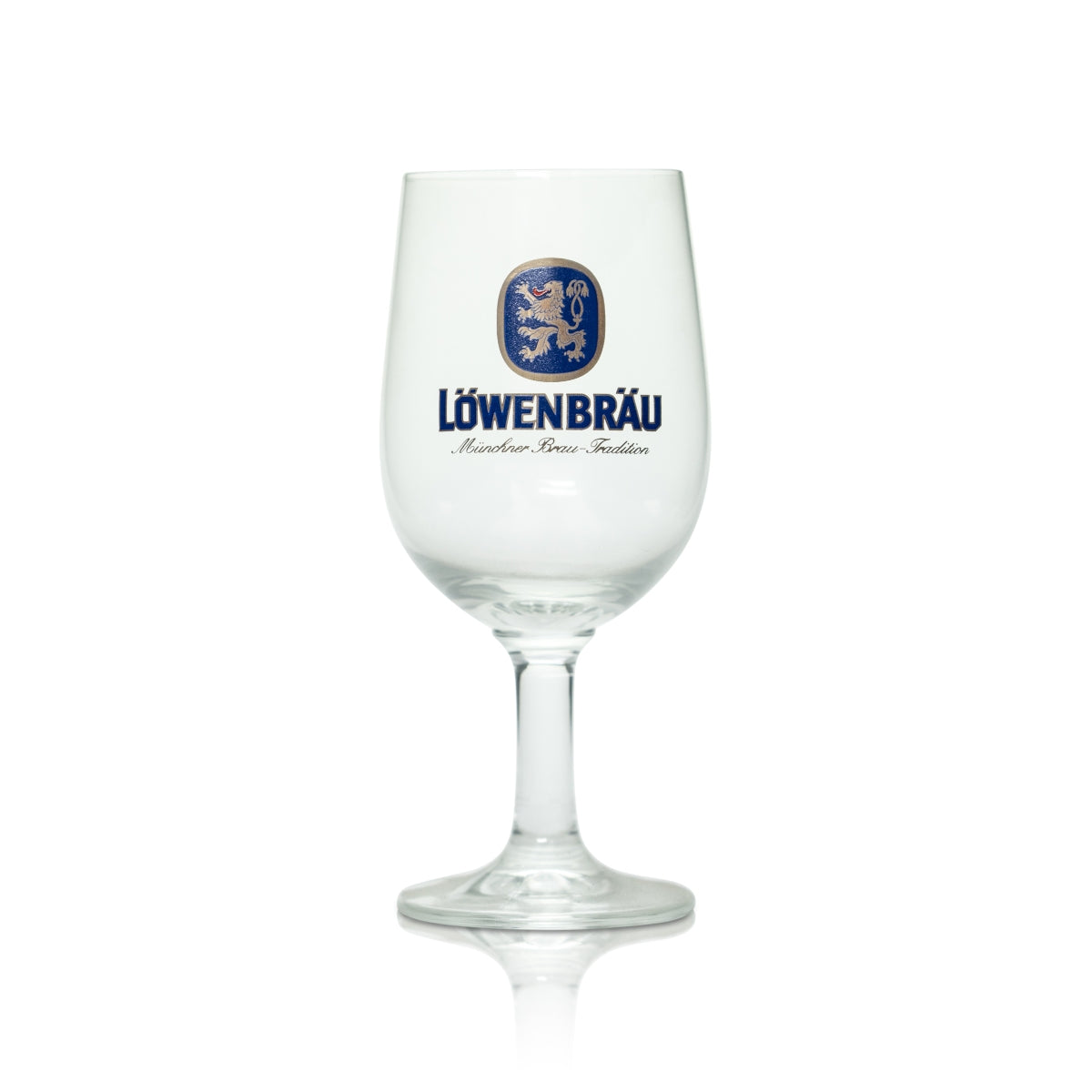 6x Löwenbräu Glas 0,3l Pokal Tulpe Bier Gläser Brauerei München Gastro Eiche – Ansicht 2