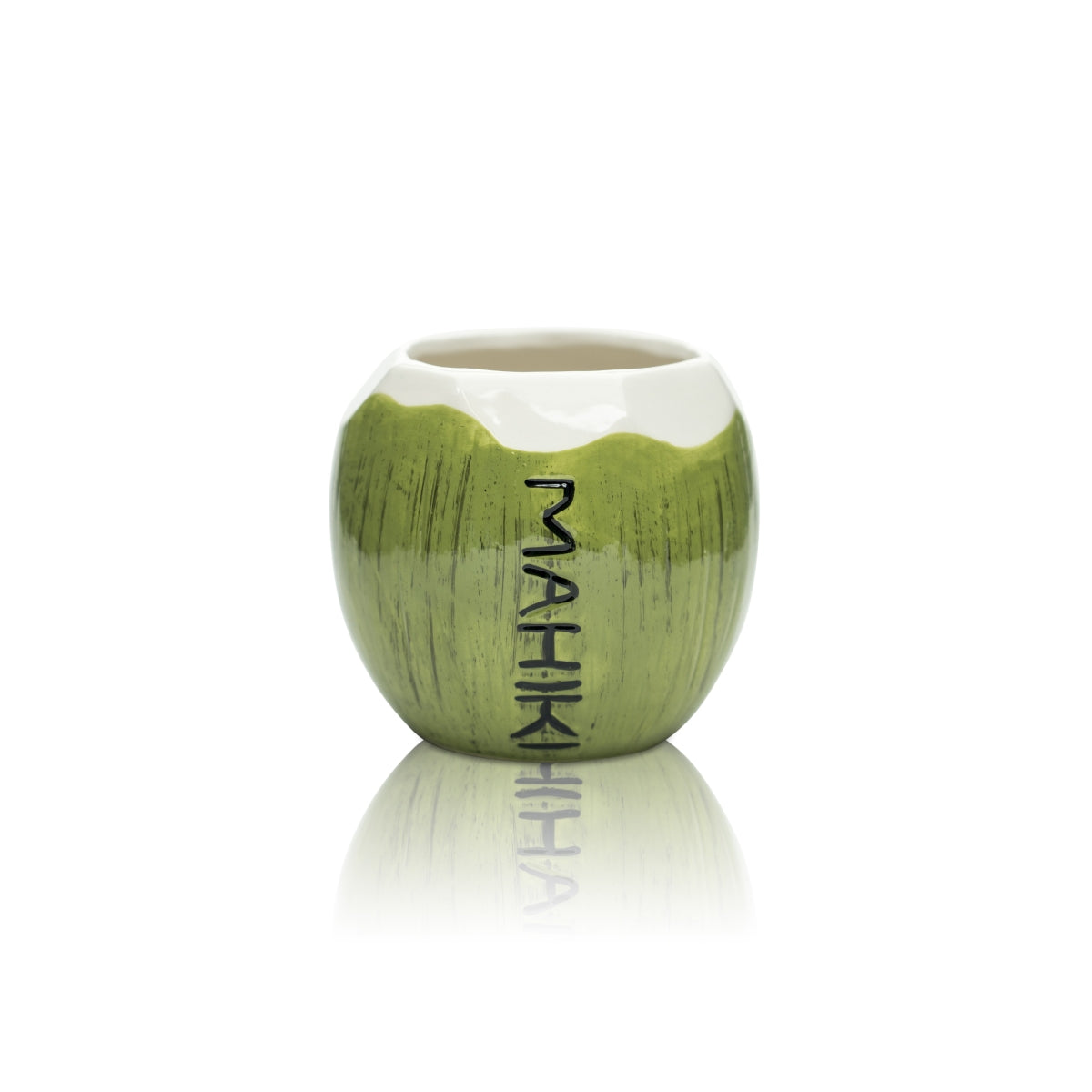 6x Mahiki Rum Becher 0,35l Ton Stein Longdrink Cocktail Kokosnuss Glas Gläser – Ansicht 4