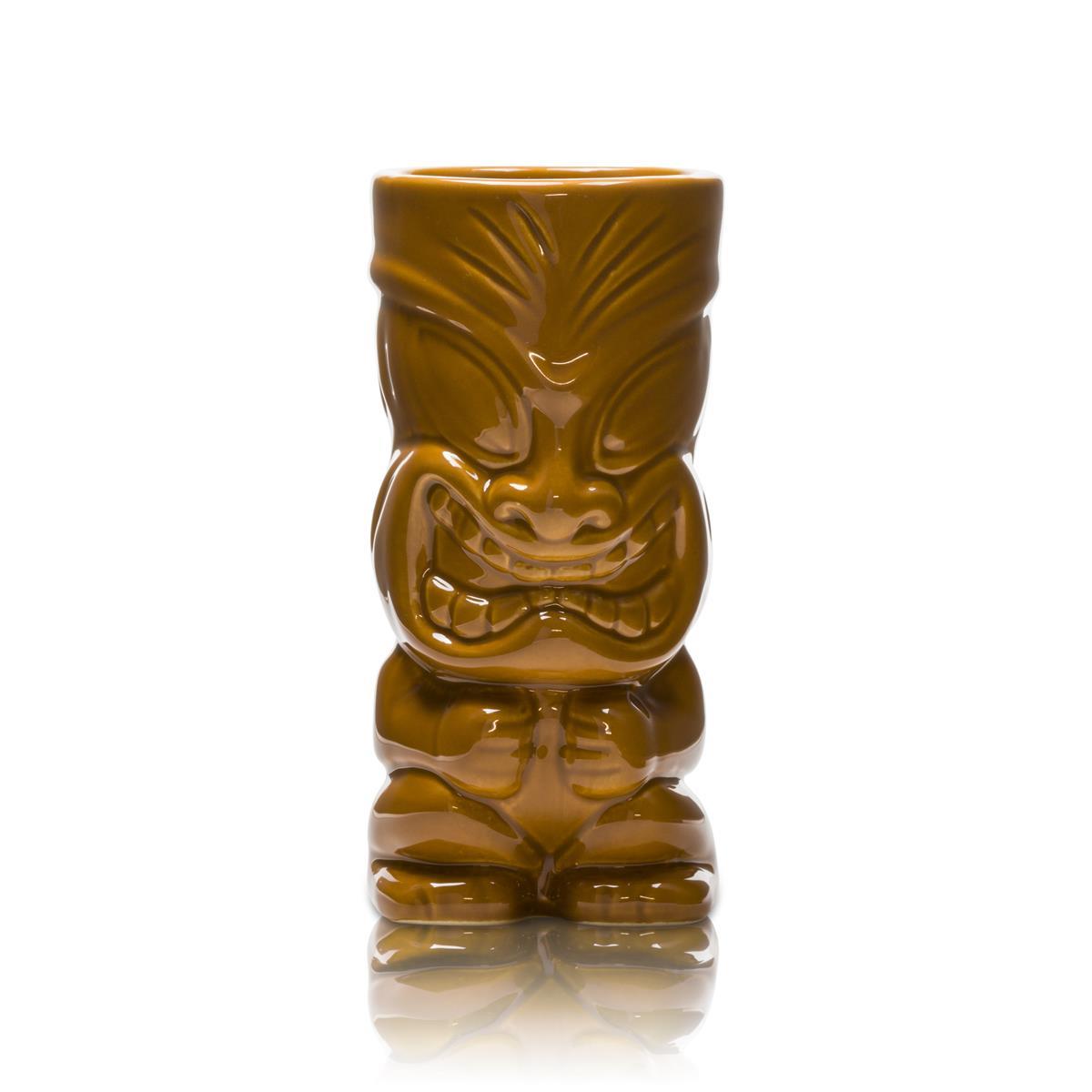 6x Mahiki Rum Glas Tonbecher bunt 2 grün + 2 braun + 1 rot + 1 gelb – Ansicht 4