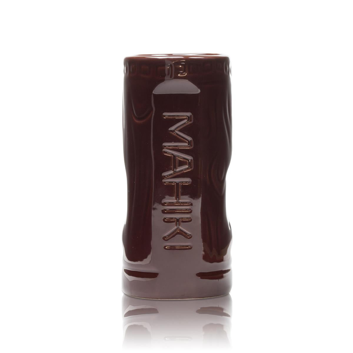 6x Mahiki Rum Glas Tonbecher braun 420ml XL – Ansicht 3