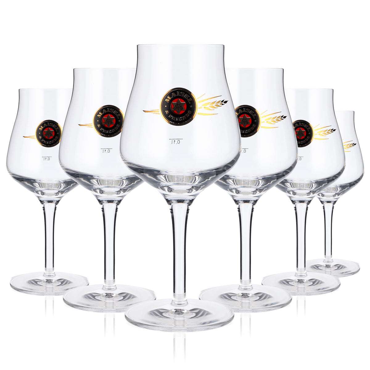 6x Maisel & Friends Bier GlasBiergläser 0,25l Sommerliergläser Sahm – Ansicht 5