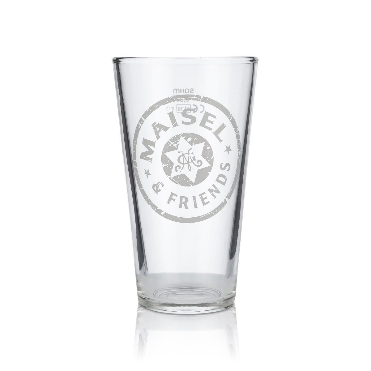 6x Maisels Glas / Gläser Weissbierglas Willibecher 0,3l "M & F" White – Ansicht 2