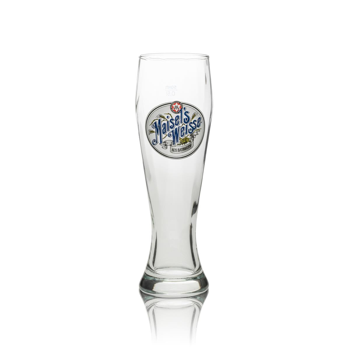 6x Maisels Weisse Bier Glas 0,5l Weizen – Ansicht 2