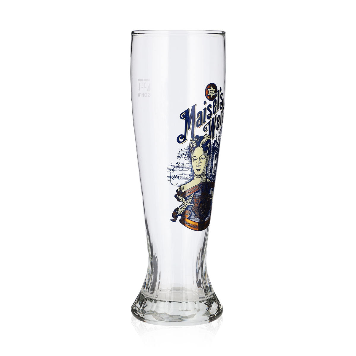 6x Maiselsbräu Bier Glas 0,5l Pokal Bayreuth Sahm Jahre – Ansicht 3