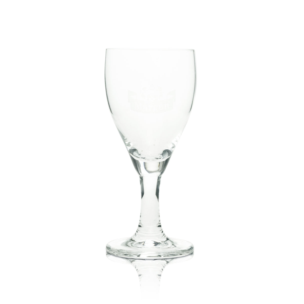 6x Margon Wasser Glas Stilglas Logo weiß Ritzenhoff – Ansicht 2
