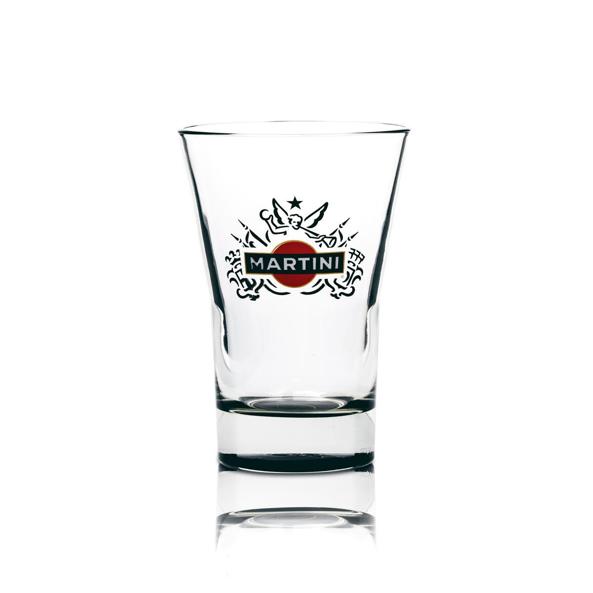 6x Martini Wermut Glas Tumbler 31cl schwarzer Boden – Ansicht 2