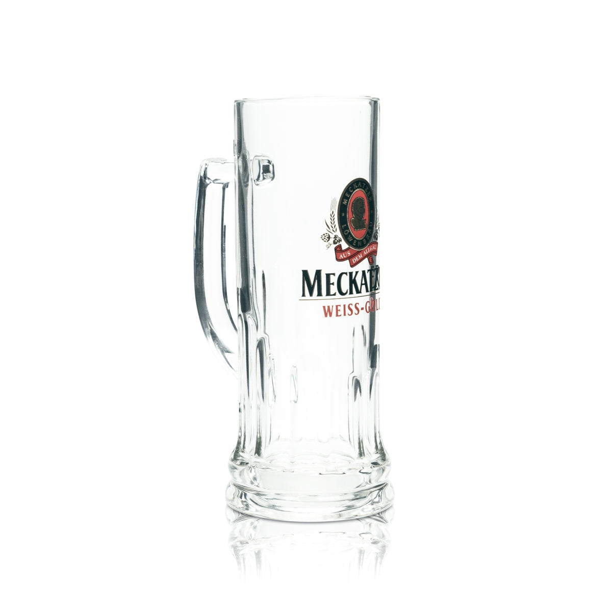 6x Meckatzer Bier Glas 0,3l Krug Humpen Seidel Gläser Löwen Brauerei Allgäu Bar – Ansicht 3