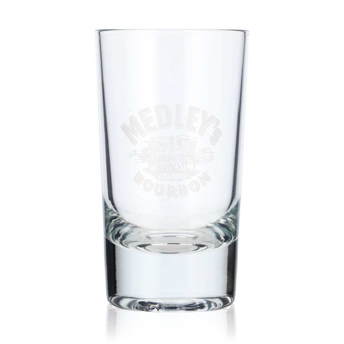 6x Medley’s Whiskey Glas 2cl/4cl Whiskygläser Tumbler weißes Logo Böckling – Ansicht 2