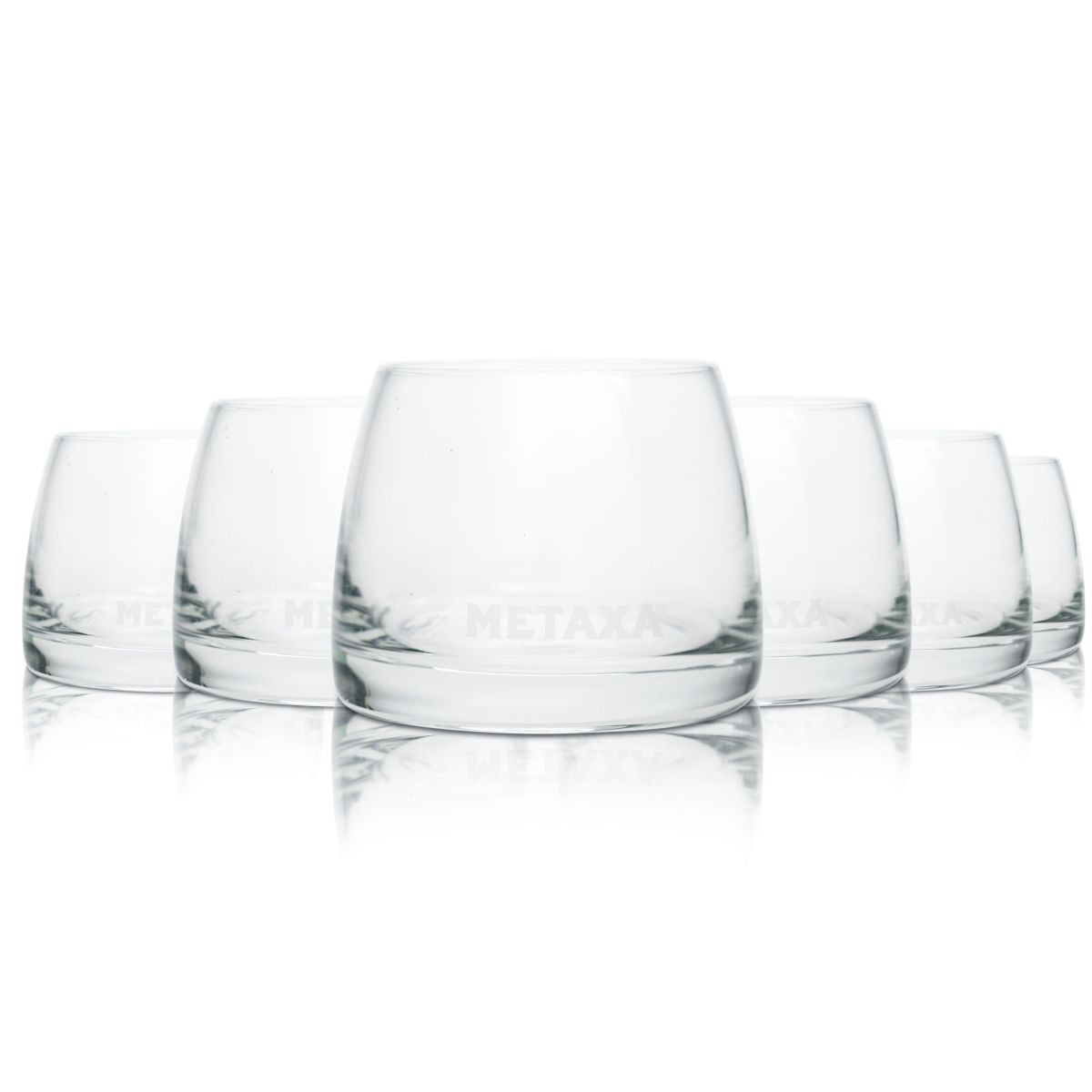 6x Metaxa Glas 0,29l Tumblergläser Cognacgläser Lemonade Falls Griechenland