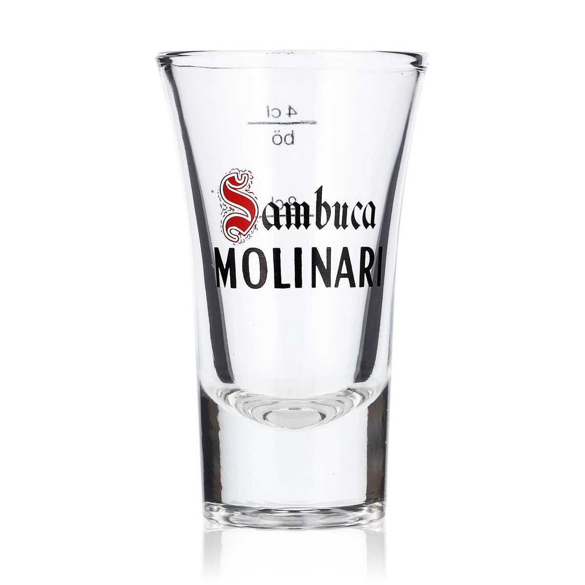 6x Molinari Likör Glas Sambuca 2cl/4cl Shotglas Schnapsglas (6er Set) – Ansicht 2