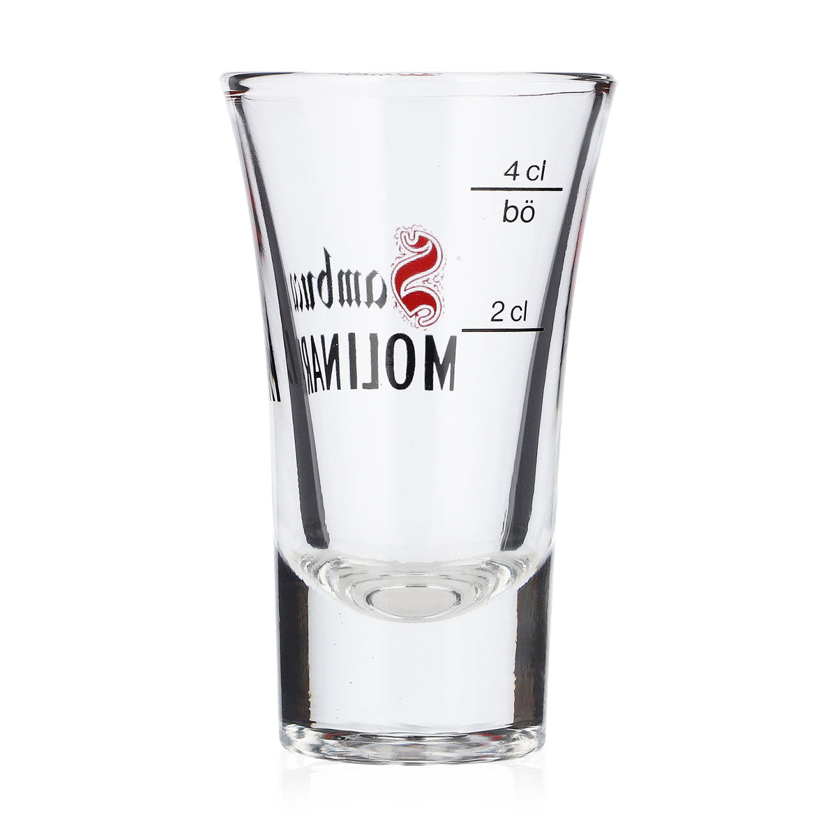 6x Molinari Likör Glas Sambuca 2cl/4cl Shotglas Schnapsglas (6er Set) – Ansicht 4