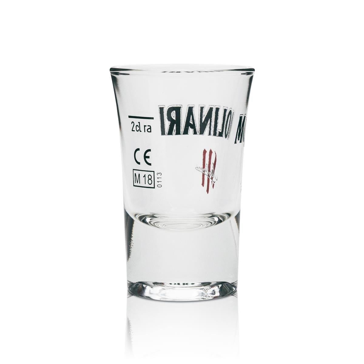 6x Molinari Sambuca Glas 2cl Shot Kurze Stamper Schnaps Gläser Gastro Geeicht – Ansicht 3