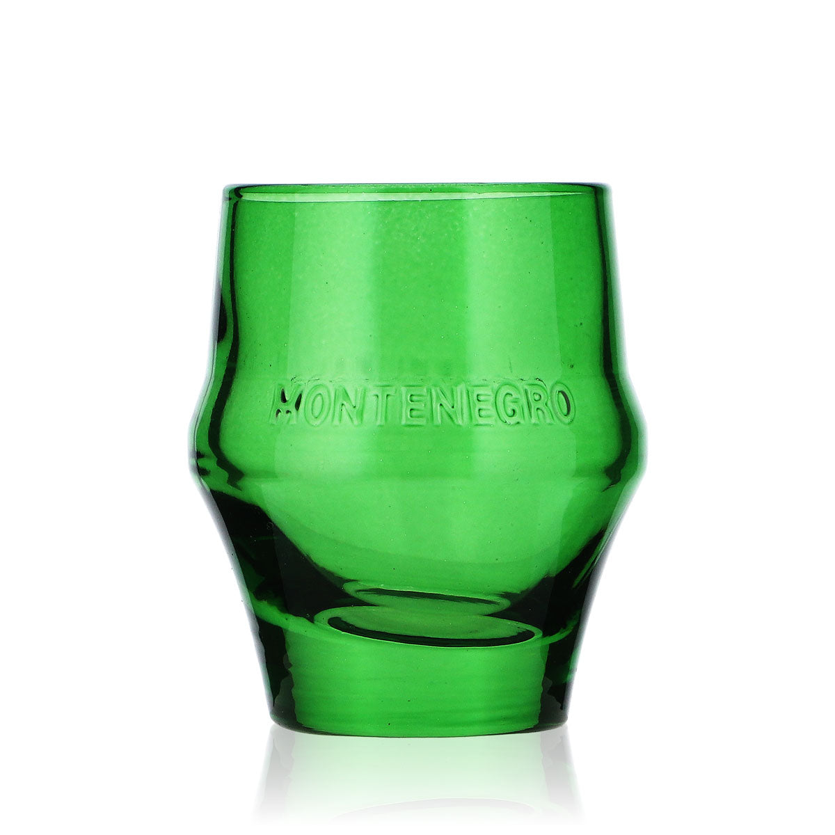 6x Montenegro Likör Shotglas 2cl Stamper Kurzer Schnapsglas konisch grün – Ansicht 2