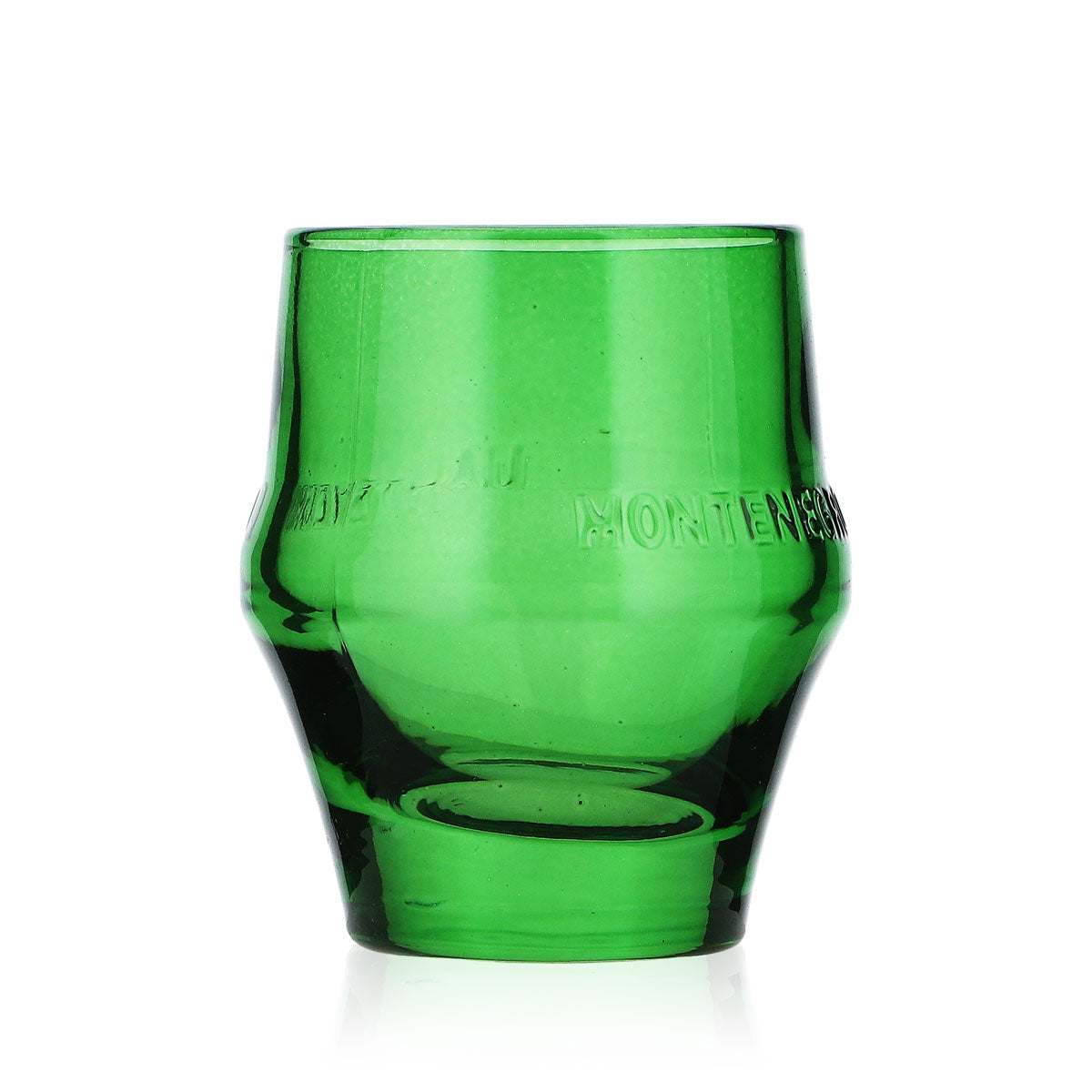 6x Montenegro Likör Shotglas 2cl Stamper Kurzer Schnapsglas konisch grün – Ansicht 3
