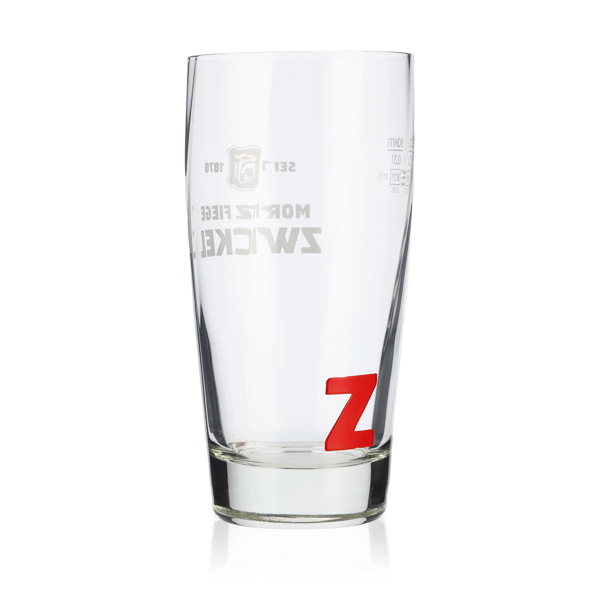 6x Moritz Fiege Bier Glas 0,3l Willibecher Biergläser Becher "Z" – Ansicht 5