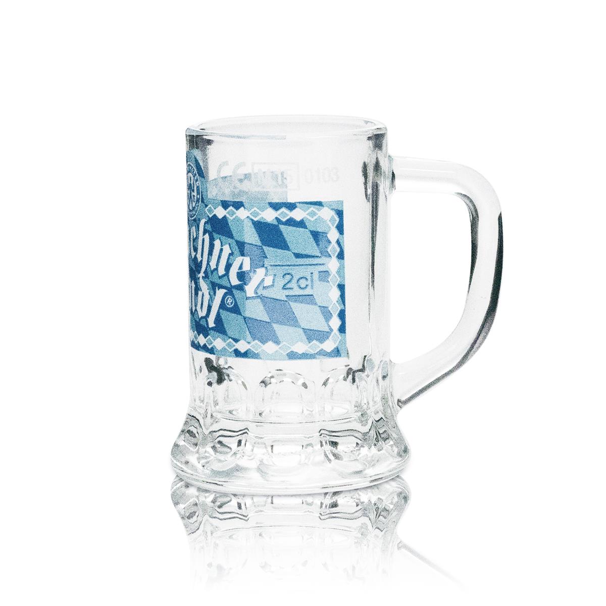 6x Müncher Kindl Bier Glas Shot Mini Bierglas Bayern – Ansicht 3
