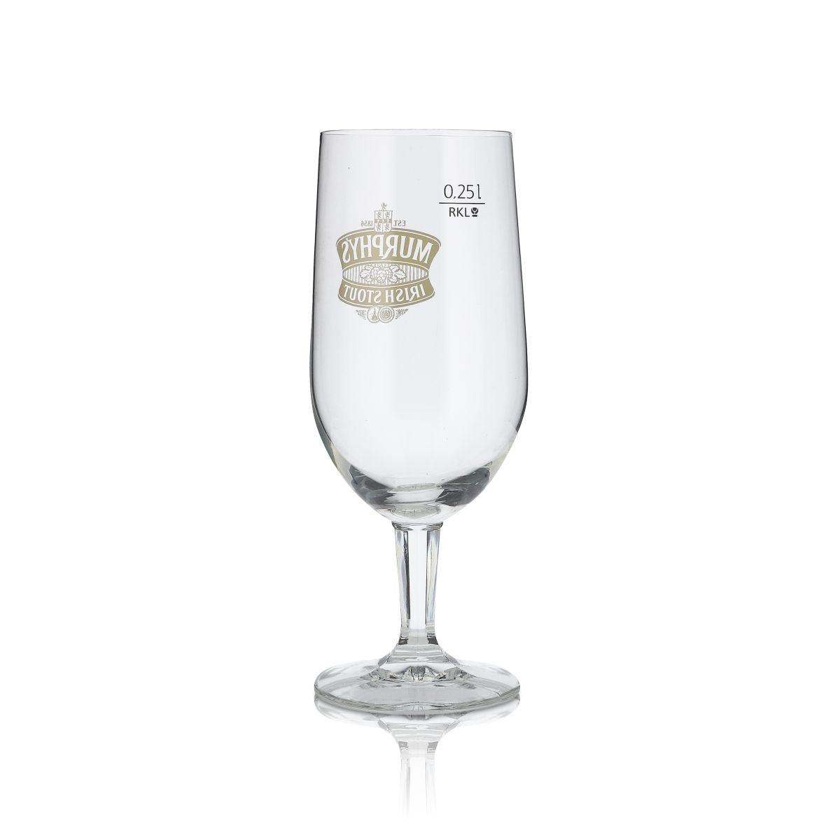 6x Murphys Glas Bierglas Gläser Irish gelbes Logo"Irish Stout" Pokalglas 0,25l – Ansicht 3