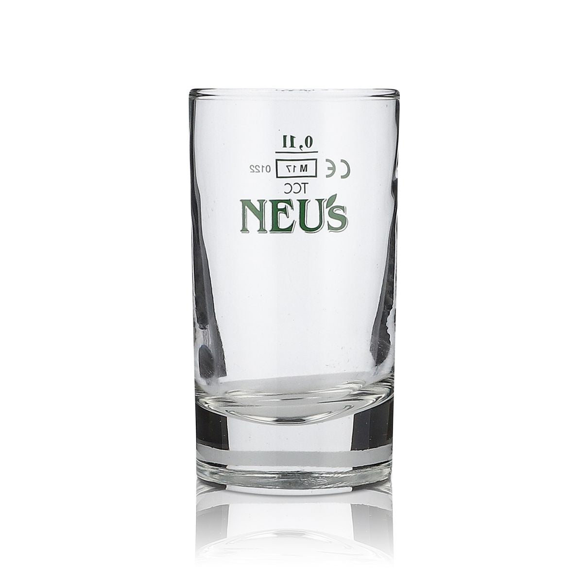 6x Neus Glas 0,1l Stange Becher Trinkgläser Set Saft Mineralwasser Limo – Ansicht 2