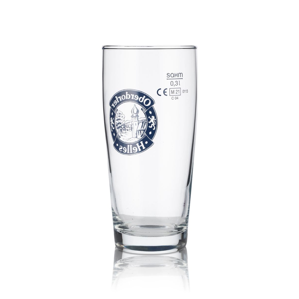 6x Oberdorfer Glas 0,3l Willi Becher Helles Bier Gläser Set Brauerei Gastro – Ansicht 3