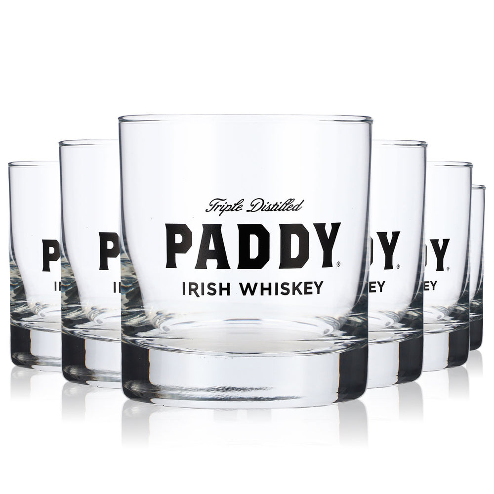 6x Paddy Whiskey Glas Whiskygläser Gläser 0,3l Tumbler/Becher