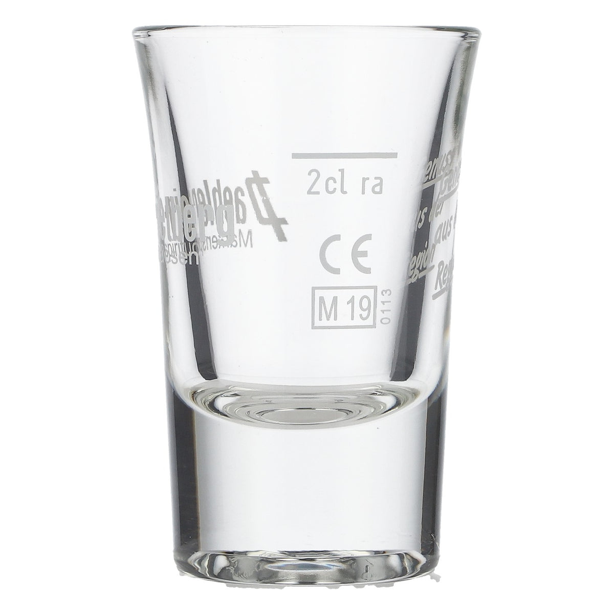 6x Paehler-Rietberg Schnaps Glas Stamper 2cl Kurzer Schnapsglas Shotglas – Ansicht 5