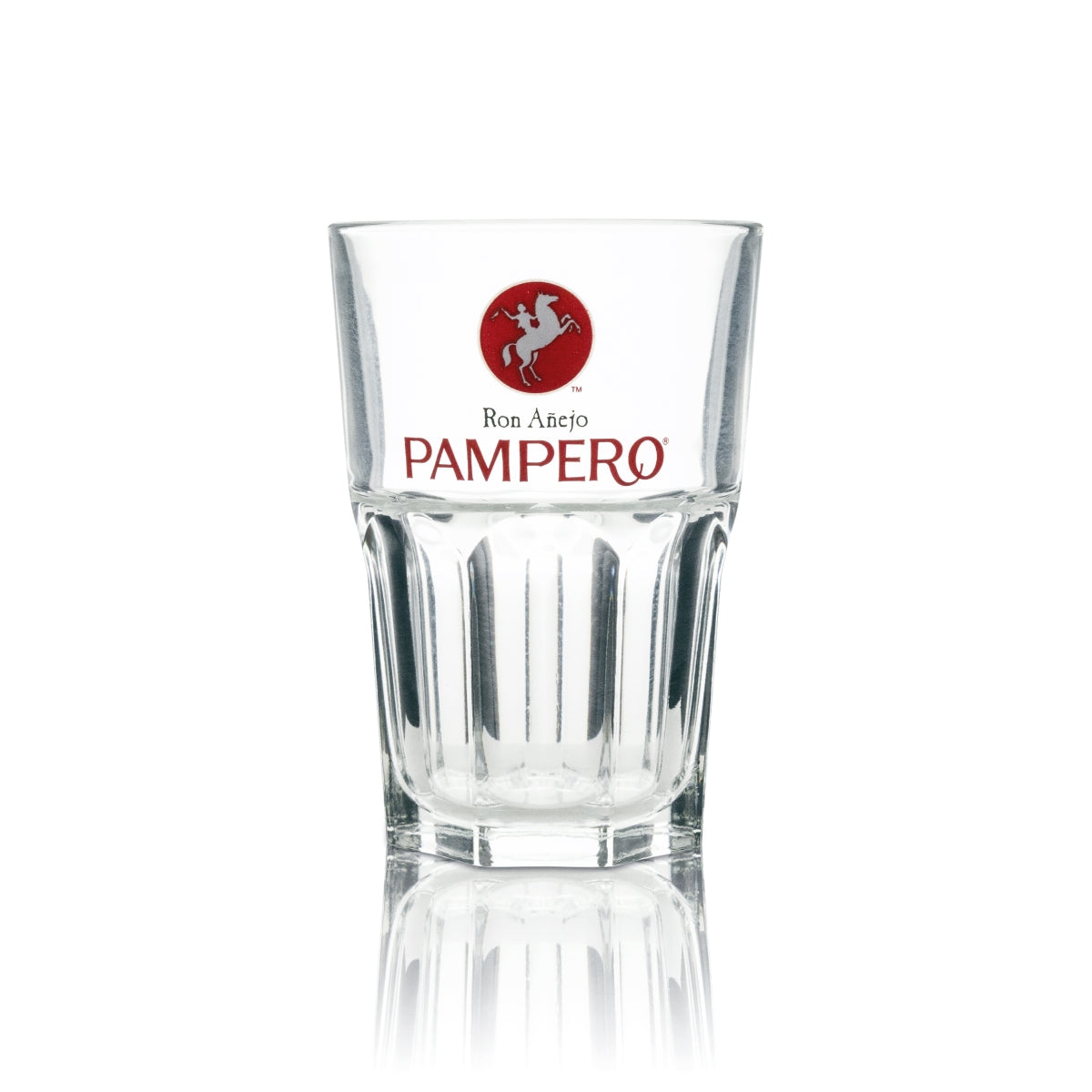 6x Pampero Rum Glas Longdrink 36cl stapelbar – Ansicht 2