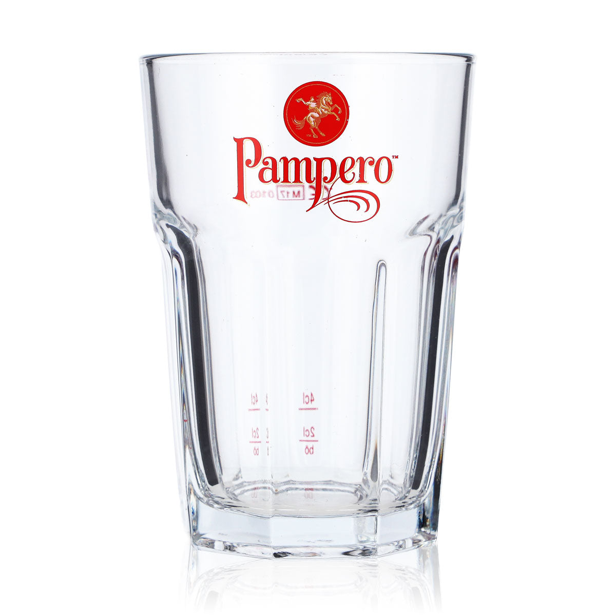 6x Pampero Rum Glas Tumbler Rumgläser Longdrinkglas 2cl + 4cl – Ansicht 2