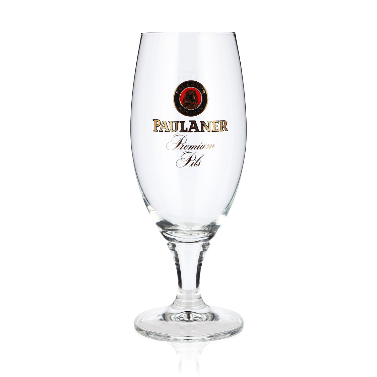 6x Paulaner Bier Glas 0,4l Pokal "Premium Pils" RC Weissbier Pokalglas (6er Set) – Ansicht 2