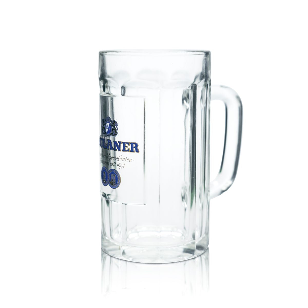 6x Paulaner Bierglas 0,4l Kontur Bierkrug Humpen Seidel Gläser Set Brauerei – Ansicht 3