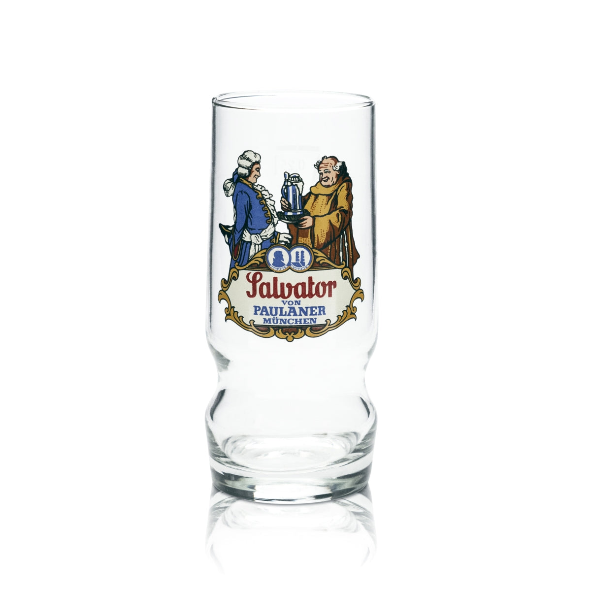 6x Paulaner Glas 0,25l Bier Becher Gläser Salvator Brauerei Bayern Sammler Bar – Ansicht 2