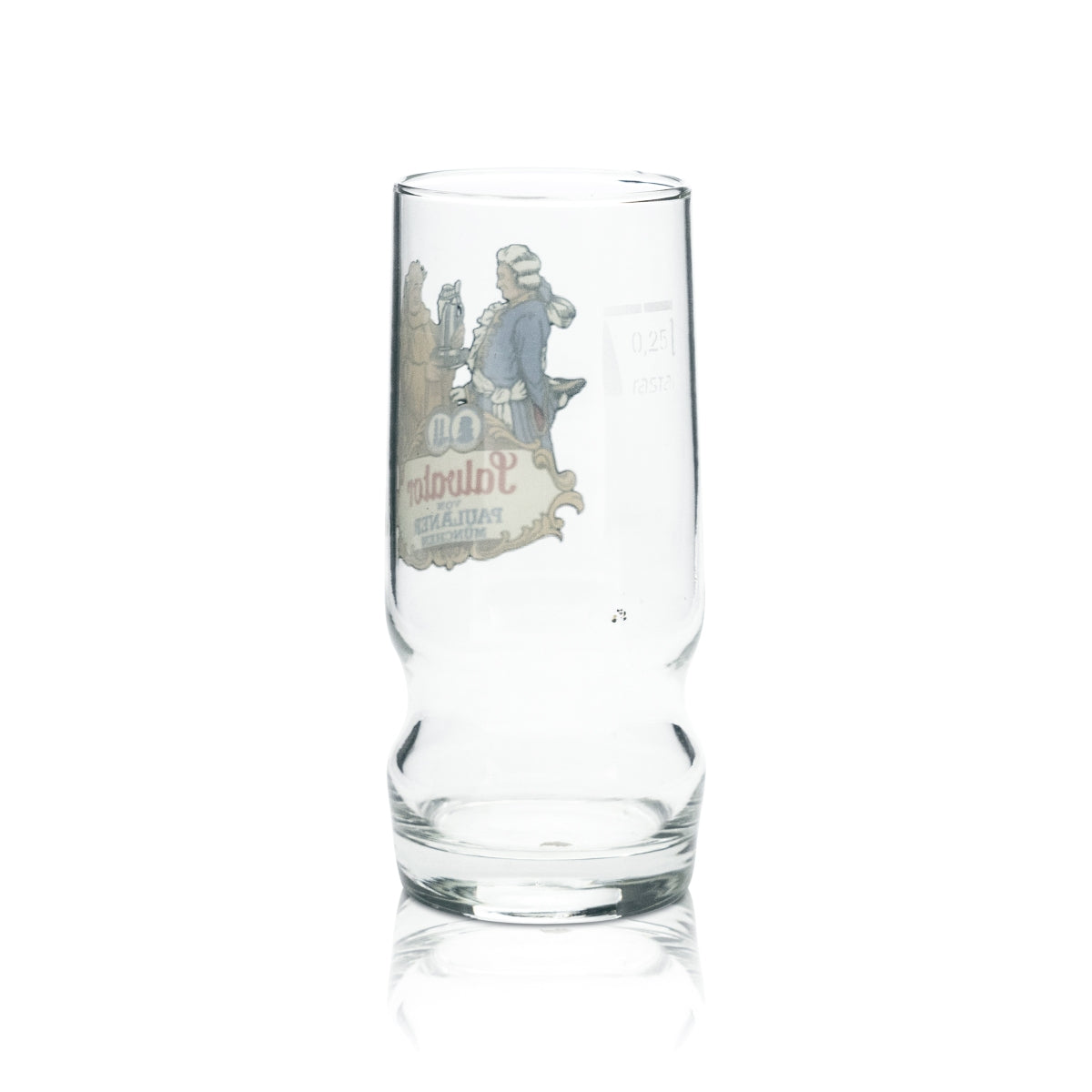 6x Paulaner Glas 0,25l Bier Becher Gläser Salvator Brauerei Bayern Sammler Bar – Ansicht 3