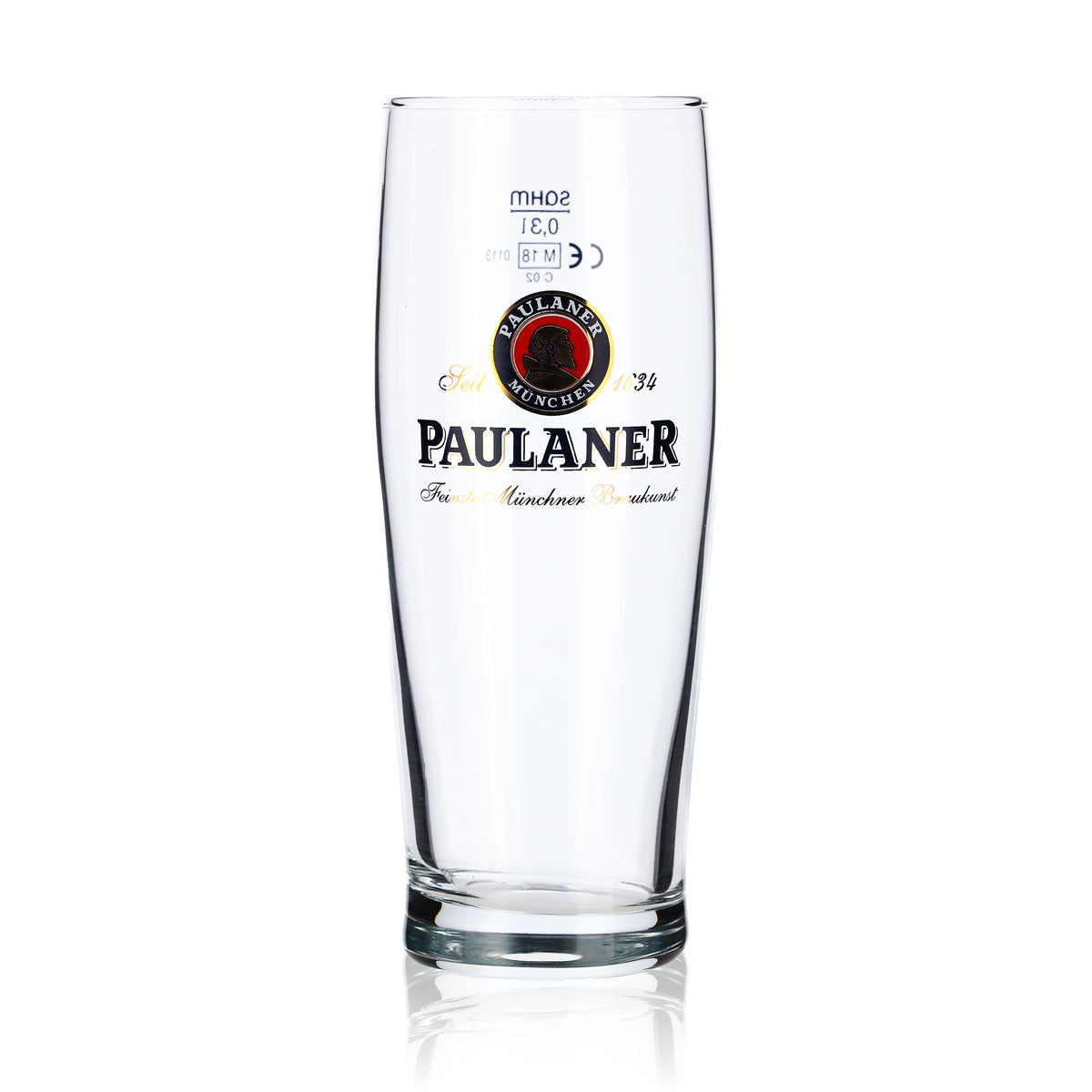 6x Paulaner Glas Willibecher 0,3l Gläser Bierglas Biergläser Becher Sahm Gloria – Ansicht 2