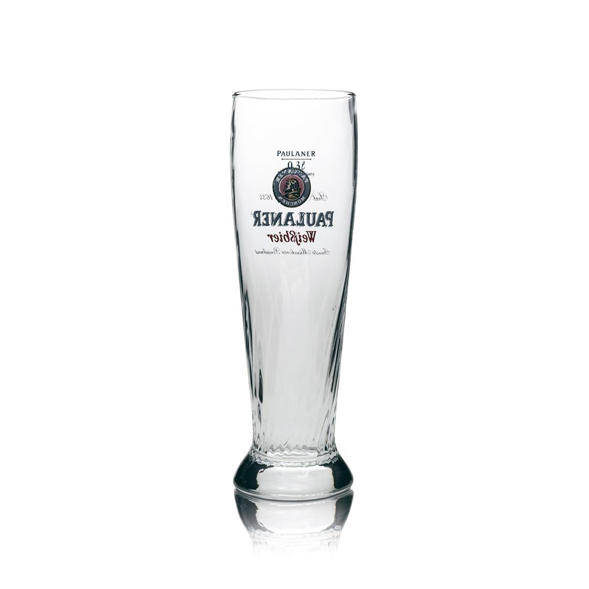 6x Paulaner Weißbier Glas 0,3l Hefe Kristall Weizen Gläser München Bayern Gastro – Ansicht 6