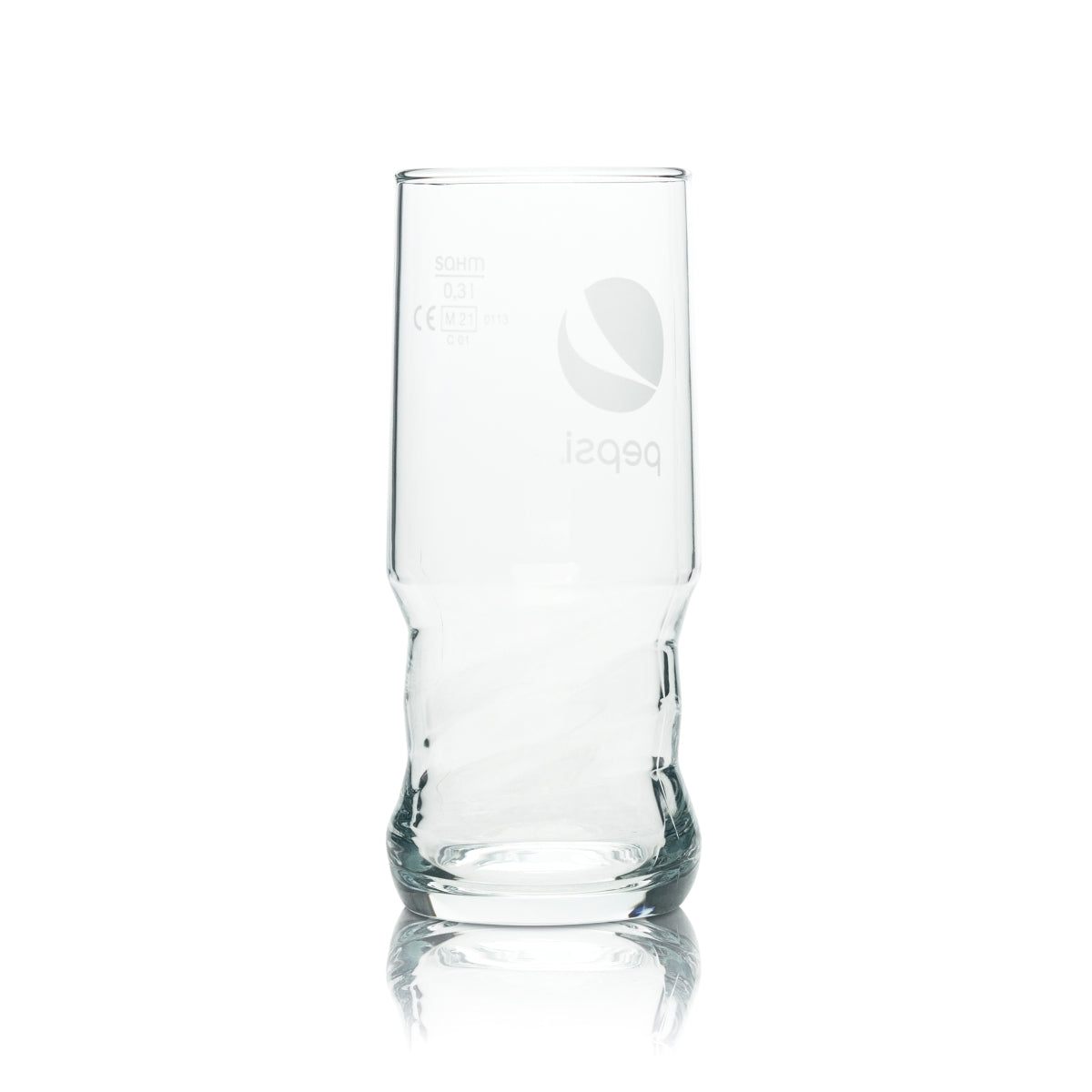 6x Pepsi Cola Glas 0,3l Becher AXL Sahm Schwingform Gläser Coke Kola geeicht – Ansicht 4