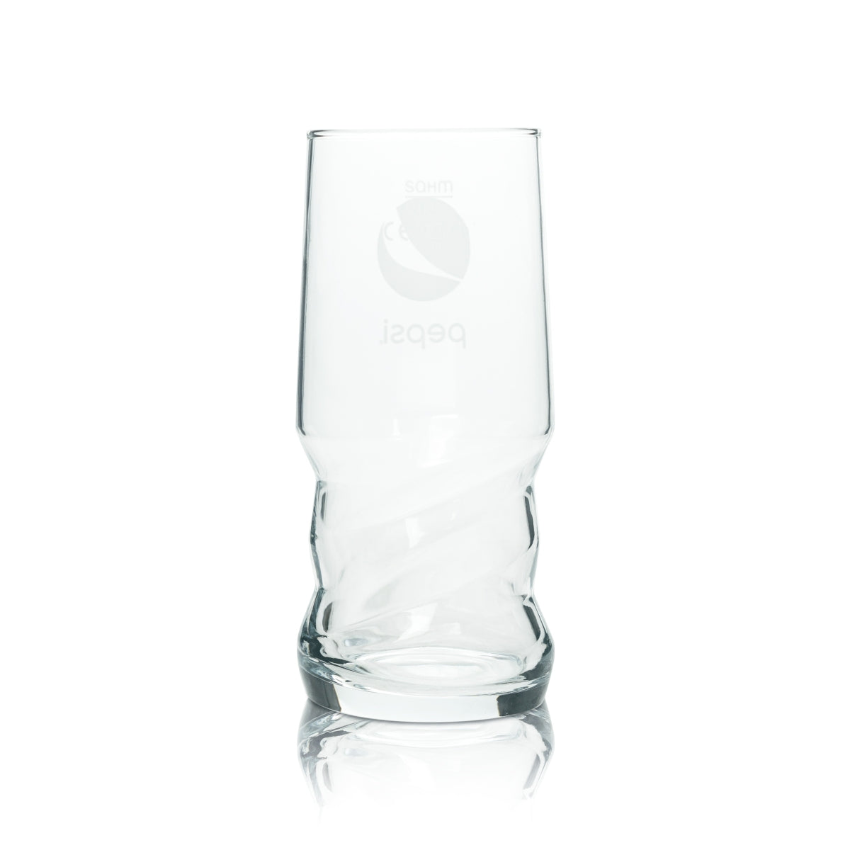 6x Pepsi Cola Glas 0,4l Becher AXL Sahm Schwingform Gläser Coke Kola geeicht – Ansicht 3