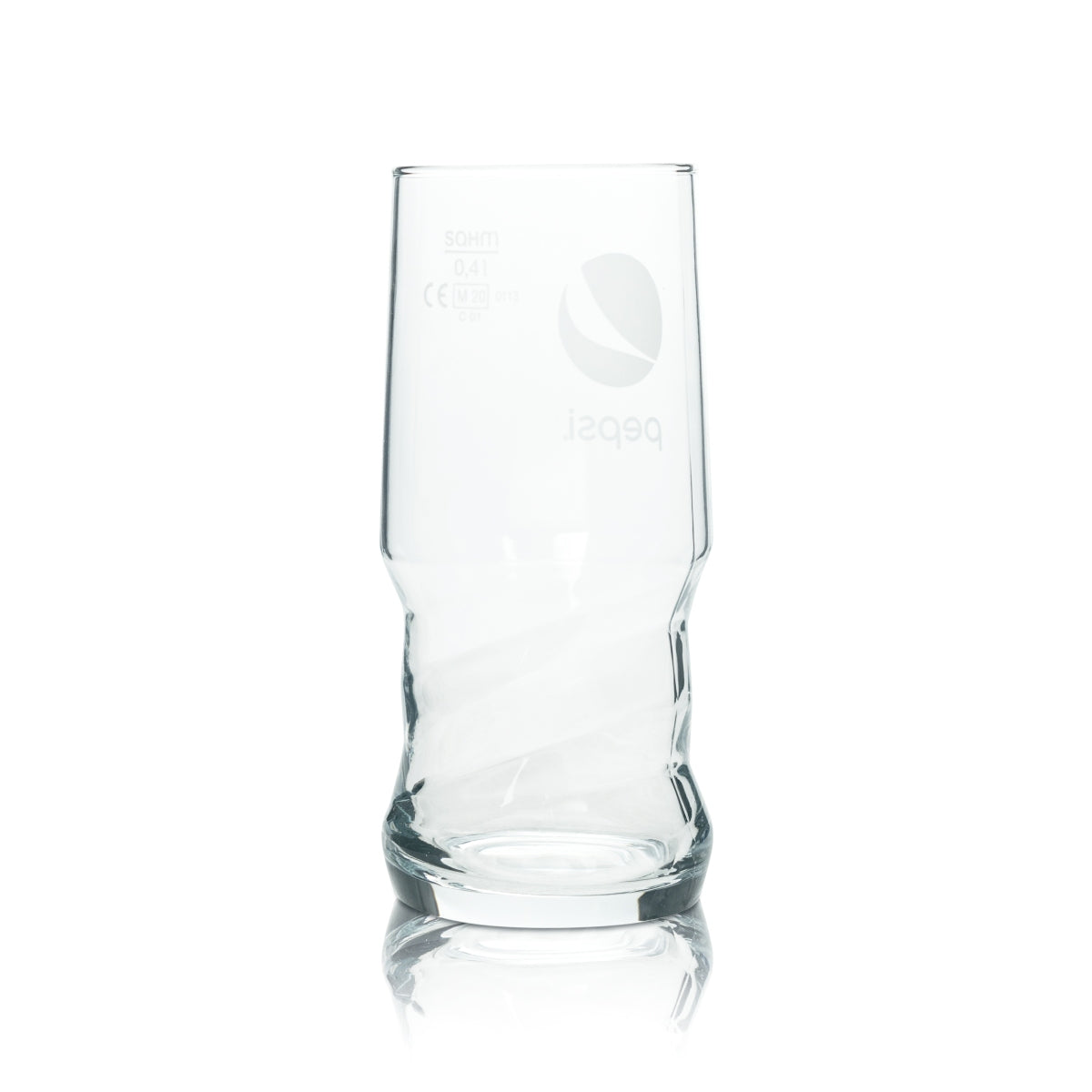 6x Pepsi Cola Glas 0,4l Becher AXL Sahm Schwingform Gläser Coke Kola geeicht – Ansicht 4