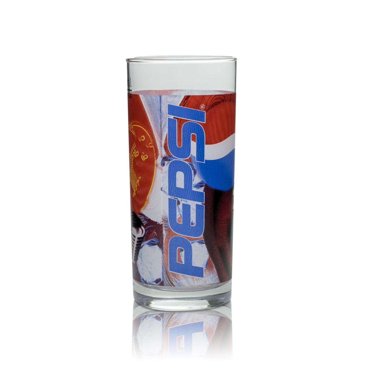 6x Pepsi Glas 0,5l Retro Becher "Music" Gläser Nostalgie Edition Sammler Cola – Ansicht 2