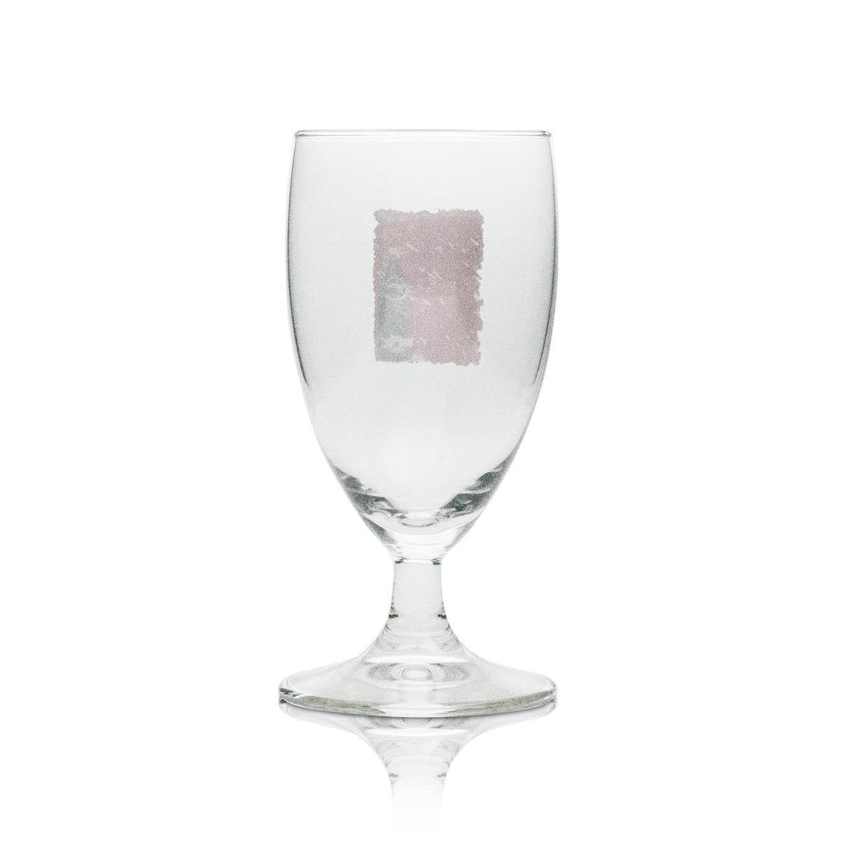 6x Perrier Softdrink Glas Kelch verschiedene Motive – Ansicht 3