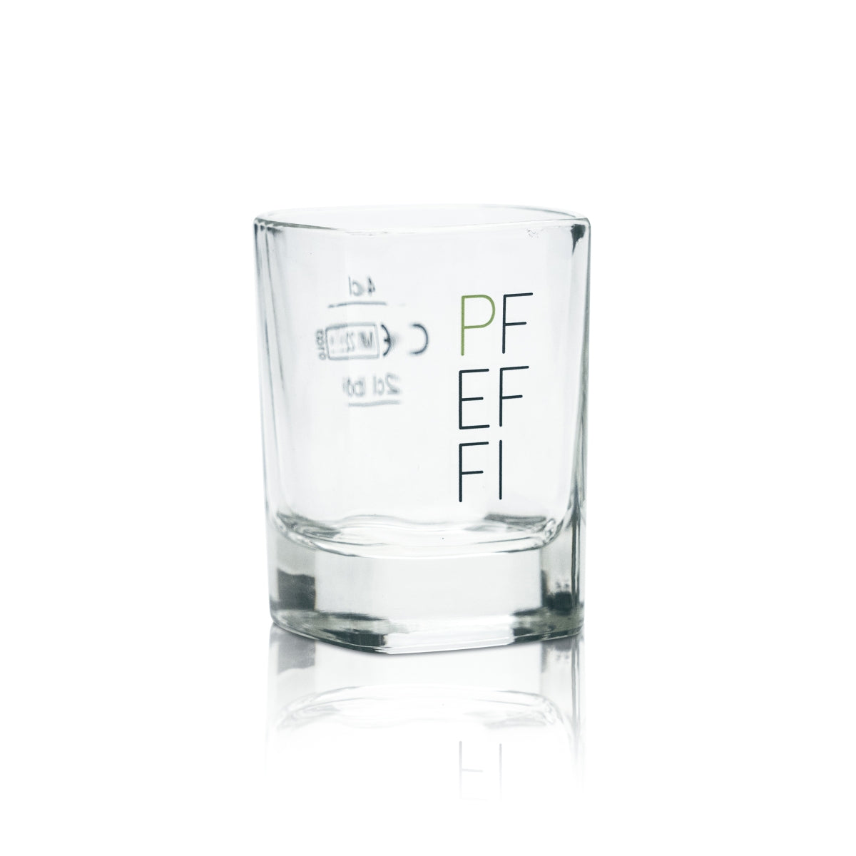6x Pfeffi Glas 4cl Shots Kurze Stamper Schnaps Gläser Gastro Kneipe Nordbrand – Ansicht 2