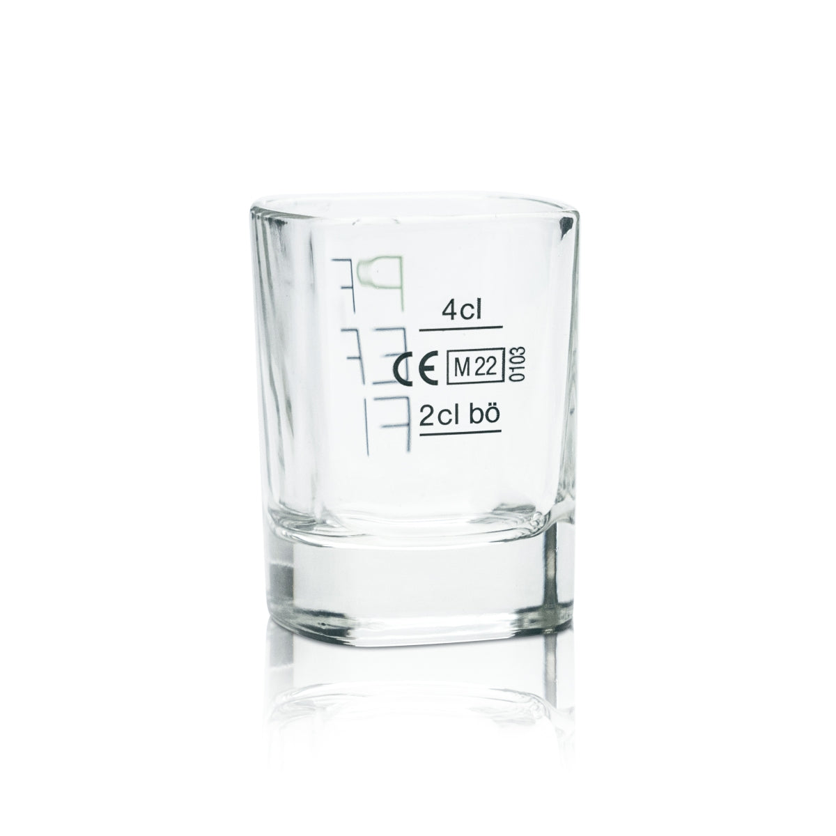 6x Pfeffi Glas 4cl Shots Kurze Stamper Schnaps Gläser Gastro Kneipe Nordbrand – Ansicht 3