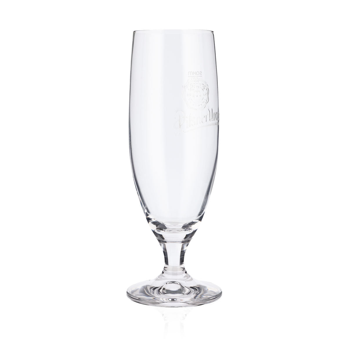 6x Pilsener Urquell Bierpokal Biergläser 0,3l Bierglas Relief Fußprägung – Ansicht 4