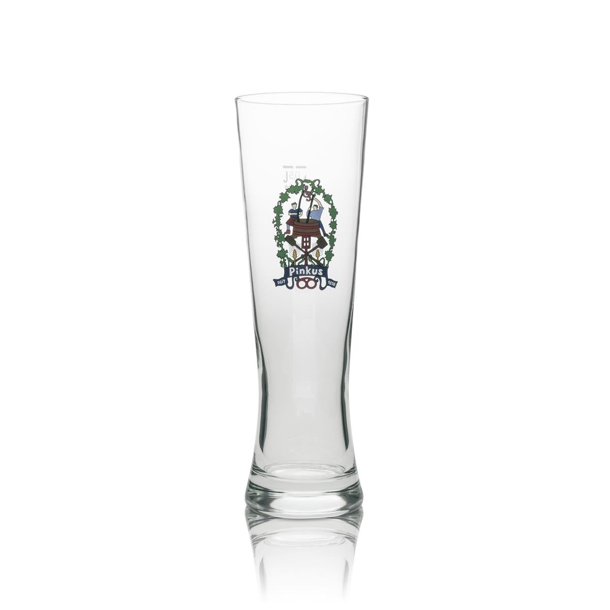 6x Pinkus Bier Glas Weizen 0,5l – Ansicht 2