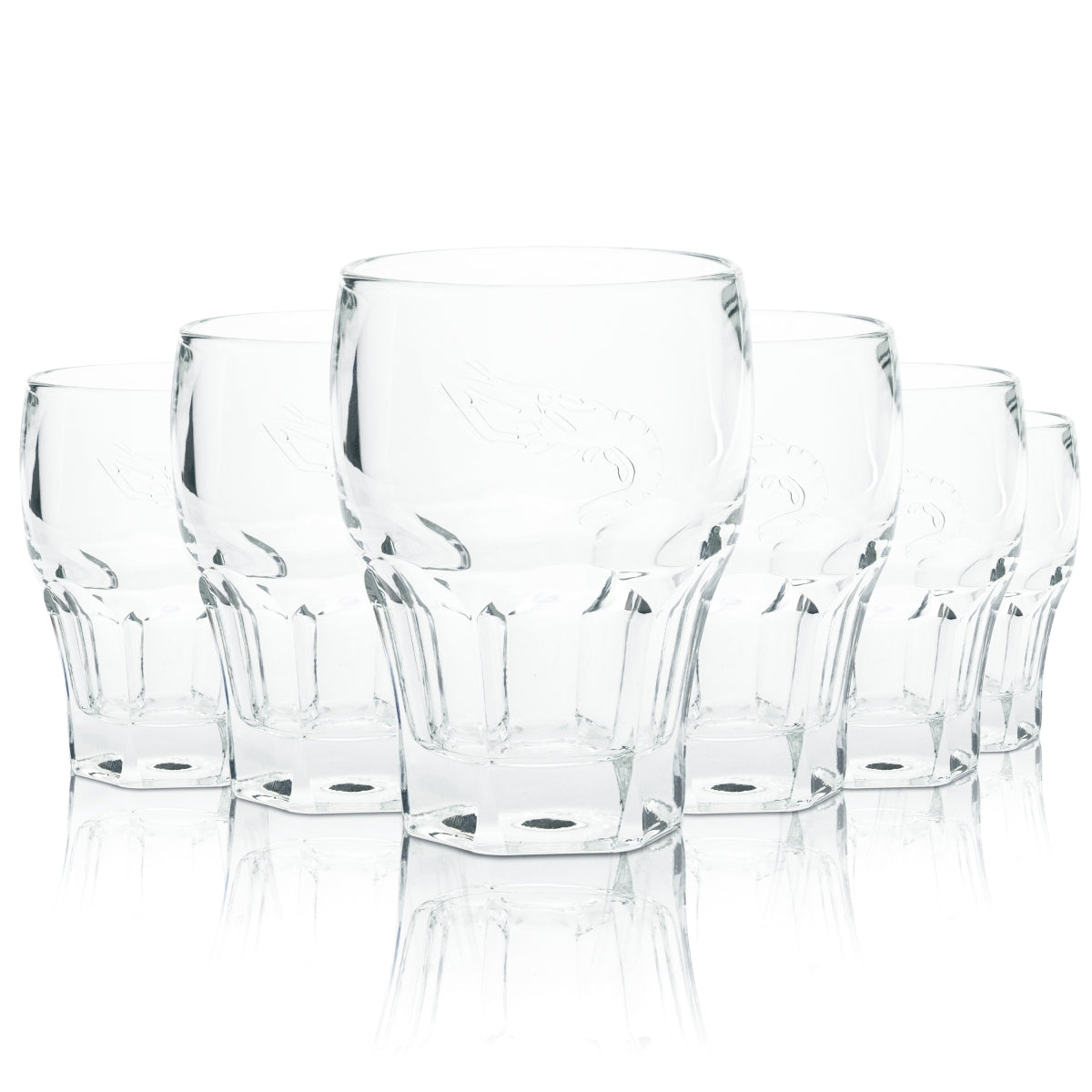 6x Pitu Cachaca Glas 0,3l Kontur Longdrink Cocktail Mojito Caipi Gläser Gastro